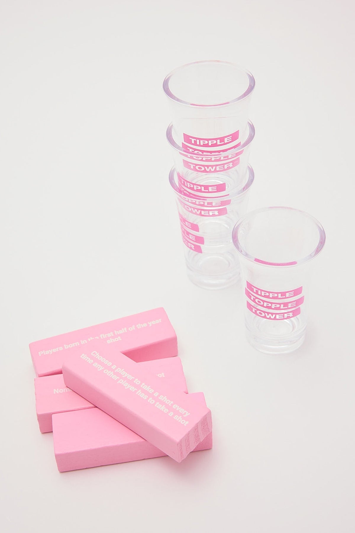 William Valentine Tipple Topple Tower Pink