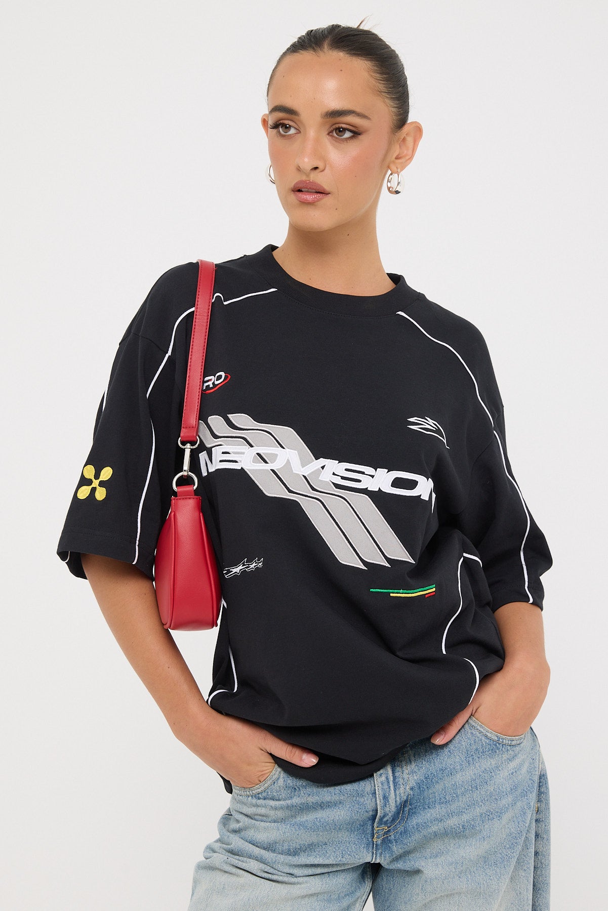 Neovision Fuel Oversize Super Heavy Tee Black