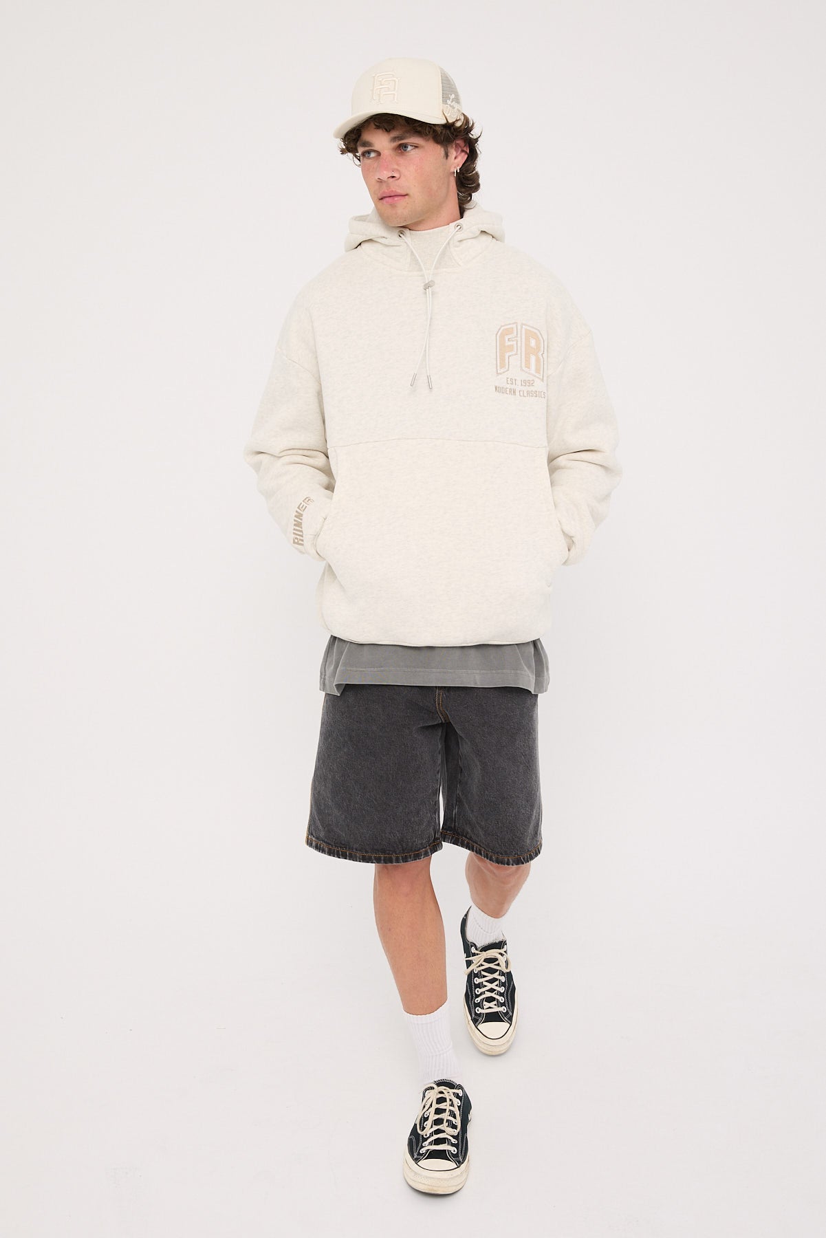 Front Runner Runner Hoodie Oatmeal Marle