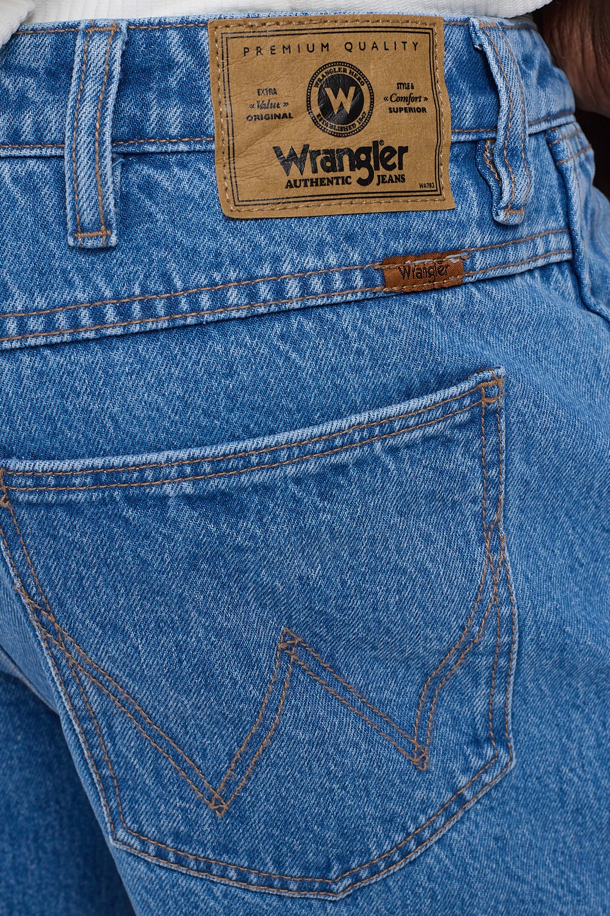 Wrangler Slacker Jean Eclipse Blue