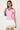 Luck & Trouble Lucky Polo Tee Pink