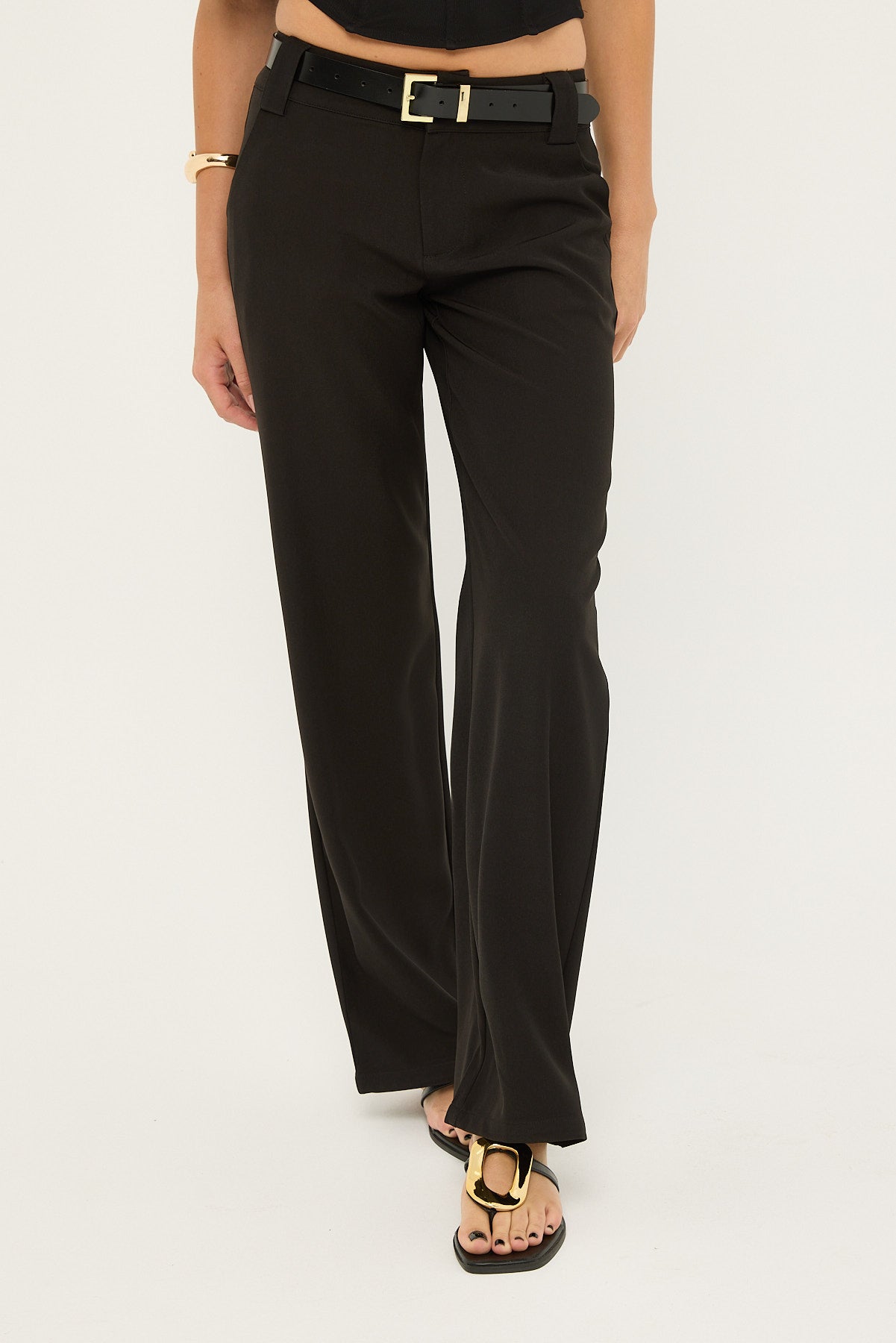 Perfect Stranger Cocona Low Rise Pant Black