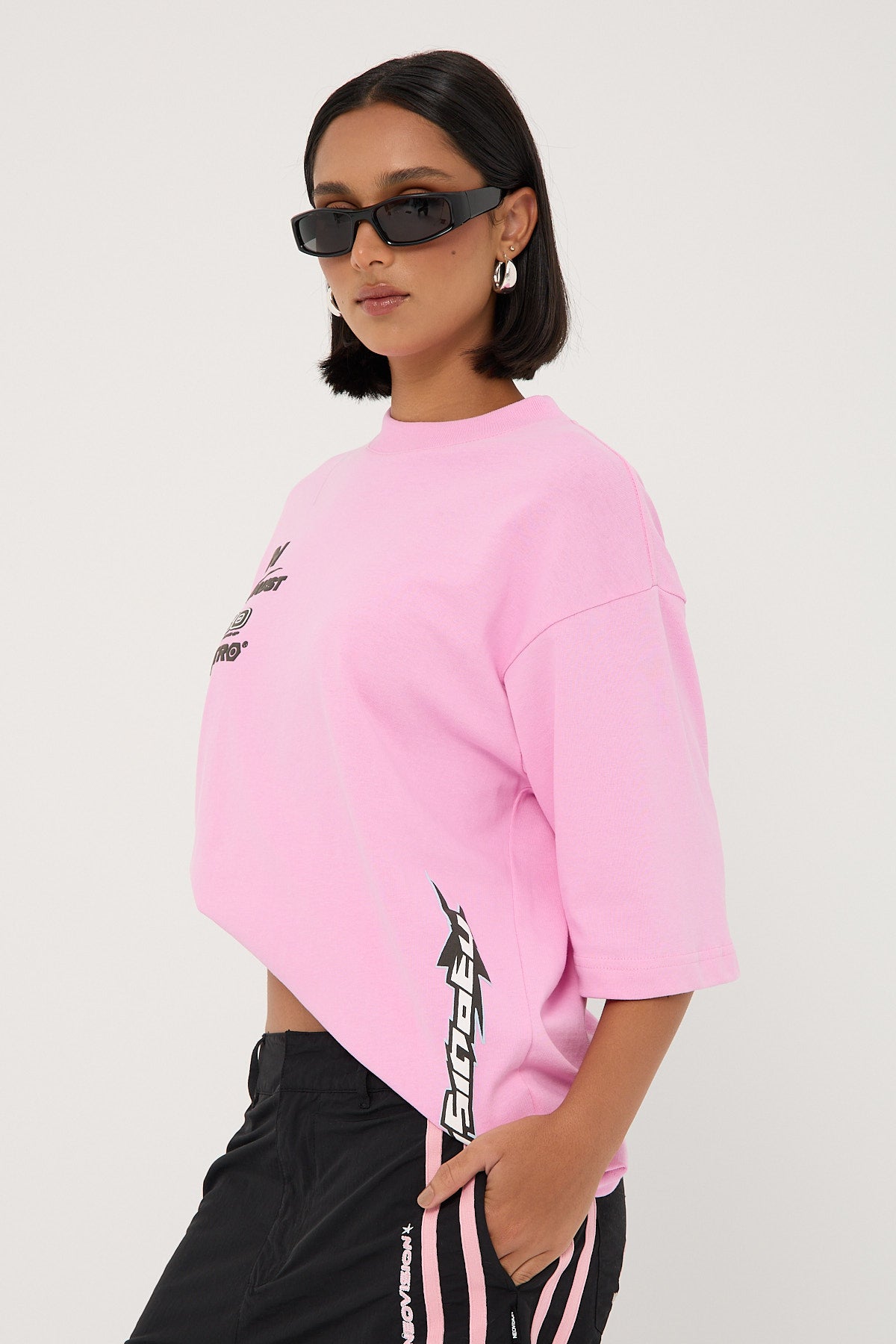 Neovision Spoiler Street Super Heavy Tee Pink