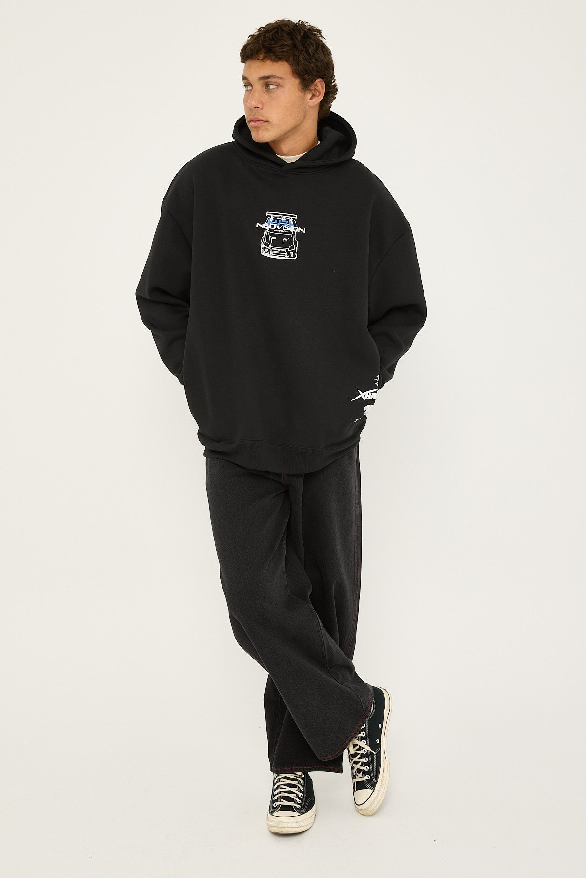 Neovision Tuner Street Hoodie Black