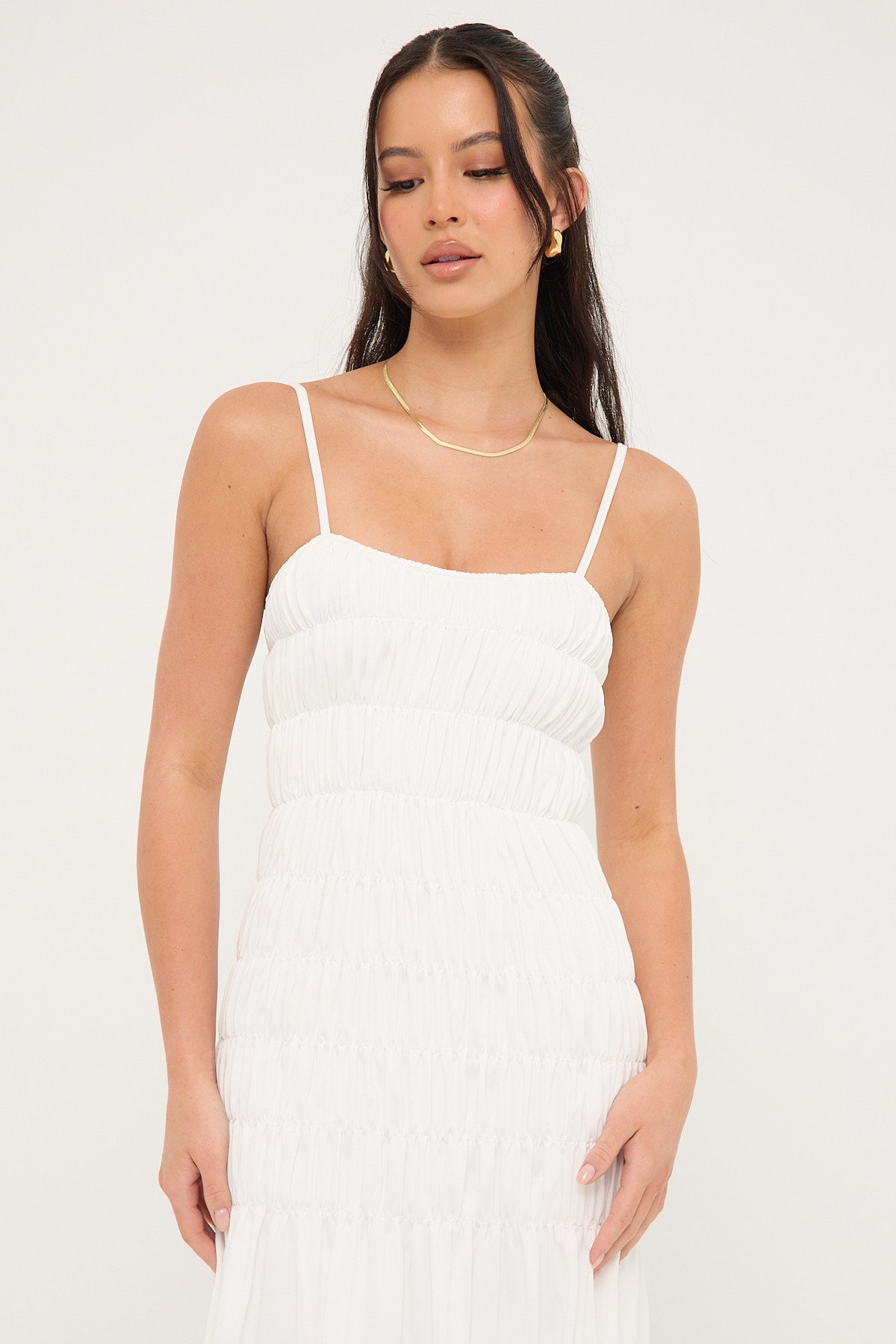 Sndys The Label Ingrid Maxi Dress White