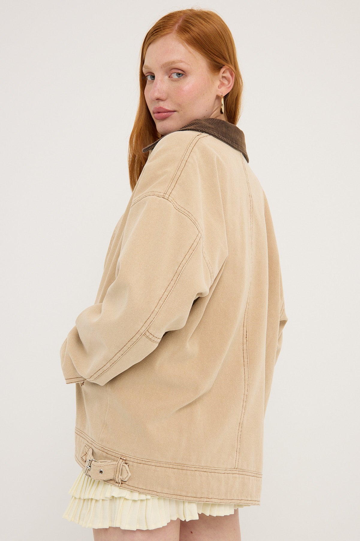 Lioness Workwear Jacket Stone