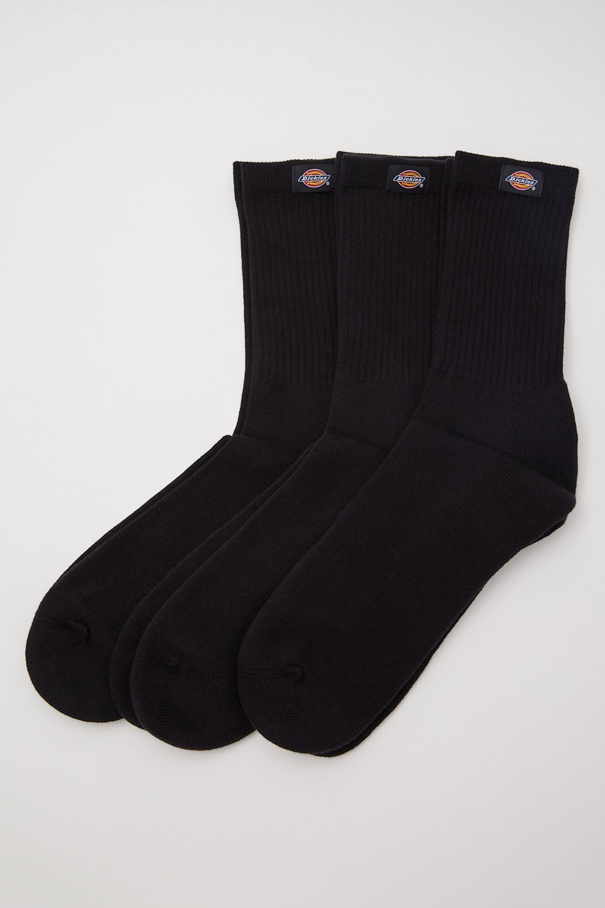 Dickies CLASSIC LABEL SOCKS 3PK Black