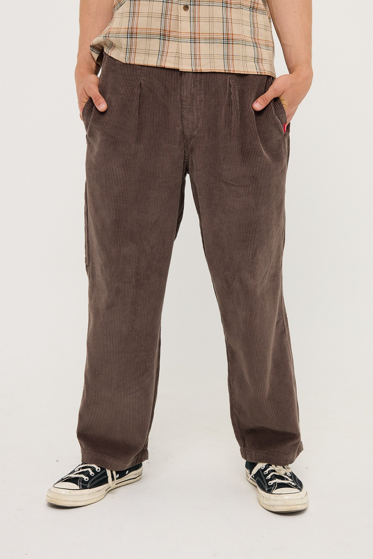 Worship Royale Elastic Cord Pant Major Brown