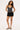 Luck & Trouble Lila Lace Mini Skirt Black
