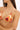 Motel Pami Bikini Top Peach Hibiscus