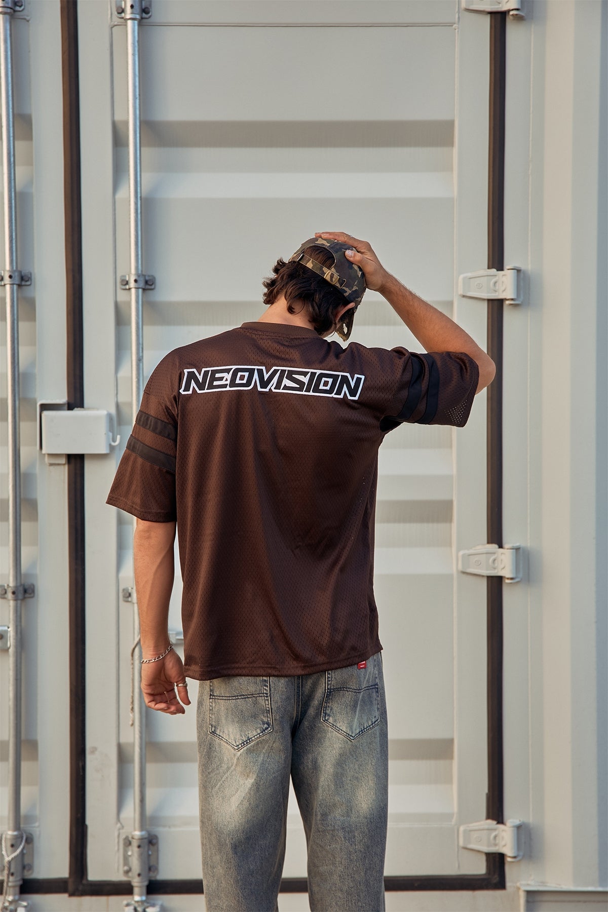 Neovision Interval V Neck Jersey Brown