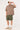 Common Need Relaxed Cargo Short Khaki Green