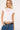 Luck & Trouble Flower Beaded Baby Tee White