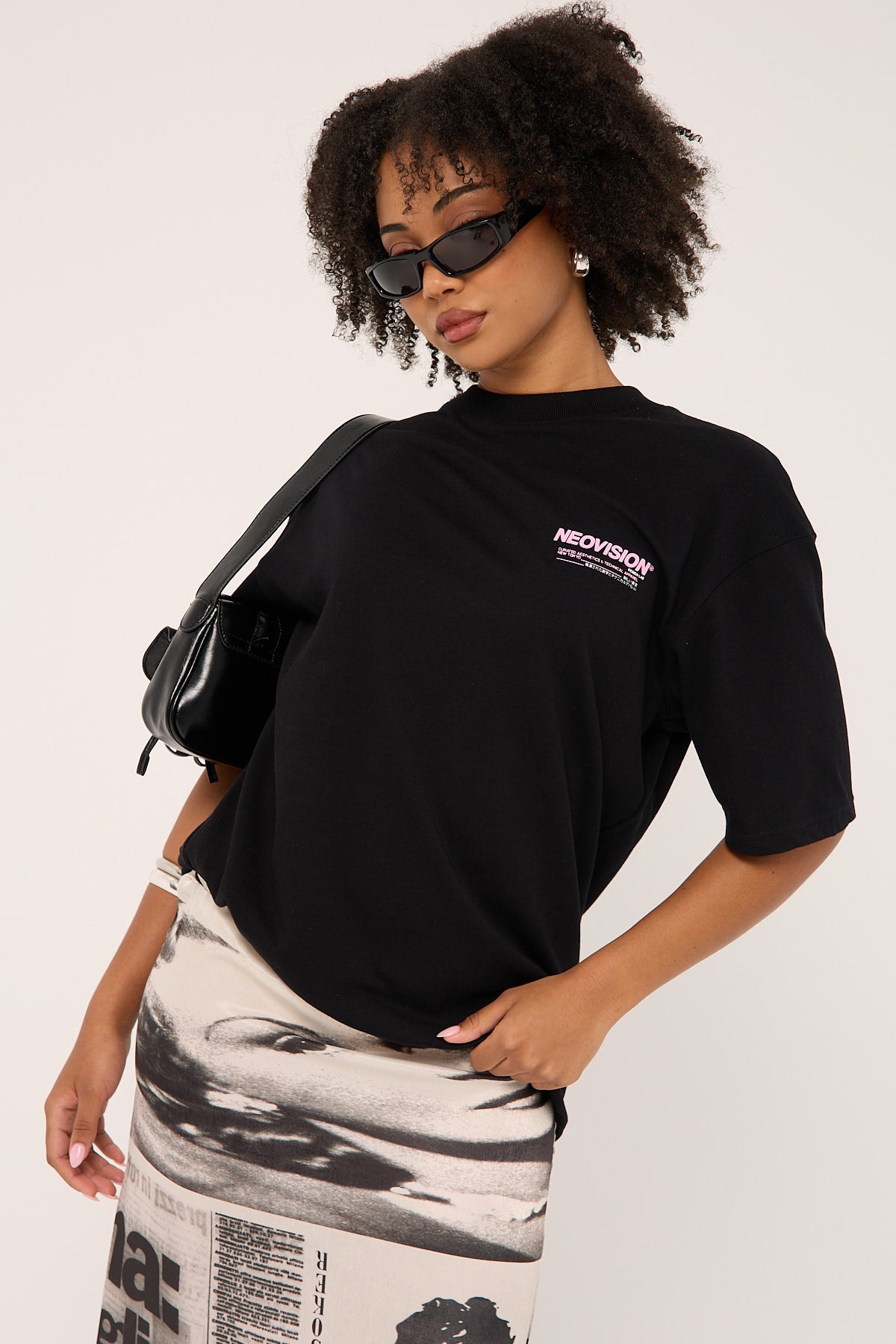 Neovision Nova Oversize Super Heavy Tee Black