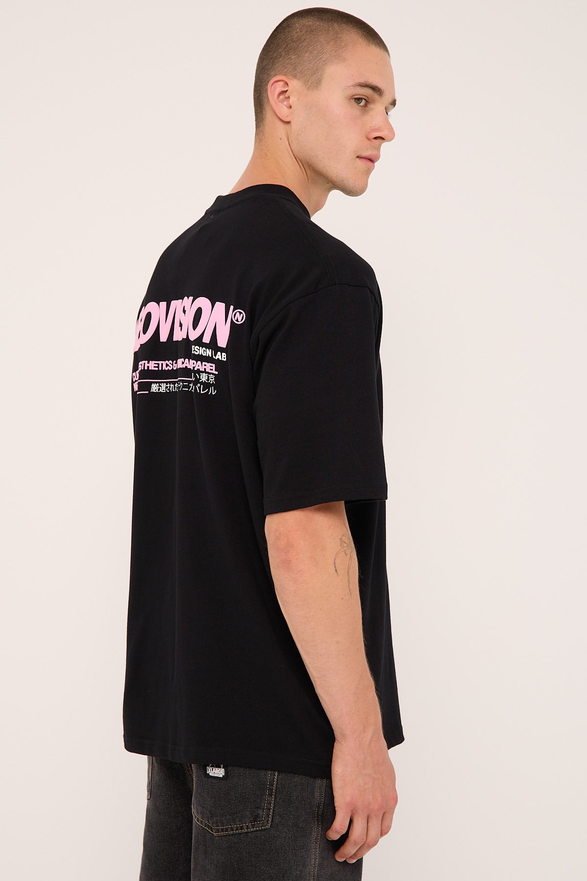 Neovision Nova Oversize Super Heavy Tee Black