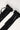 Token Long Lace Frill Bow Sock Black
