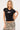 Neovision Glint V Neck Baby Tee Black
