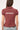 Neovision Nova Button Up Blouse Burgundy Check