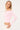 Luck & Trouble Raquel Ruched Long Sleeve Top Pink