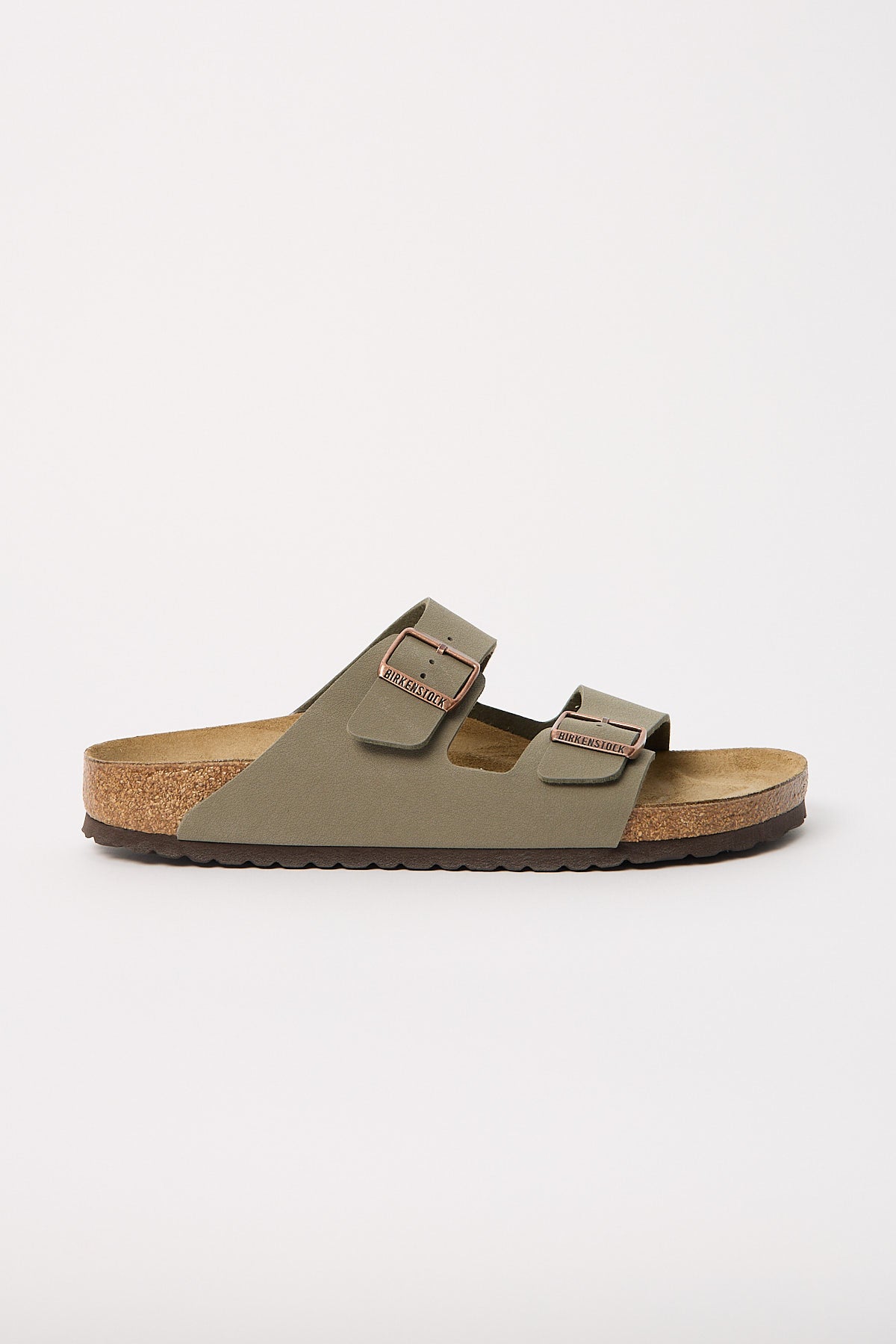 Birkenstock Arizona Birkibuc Narrow Stone