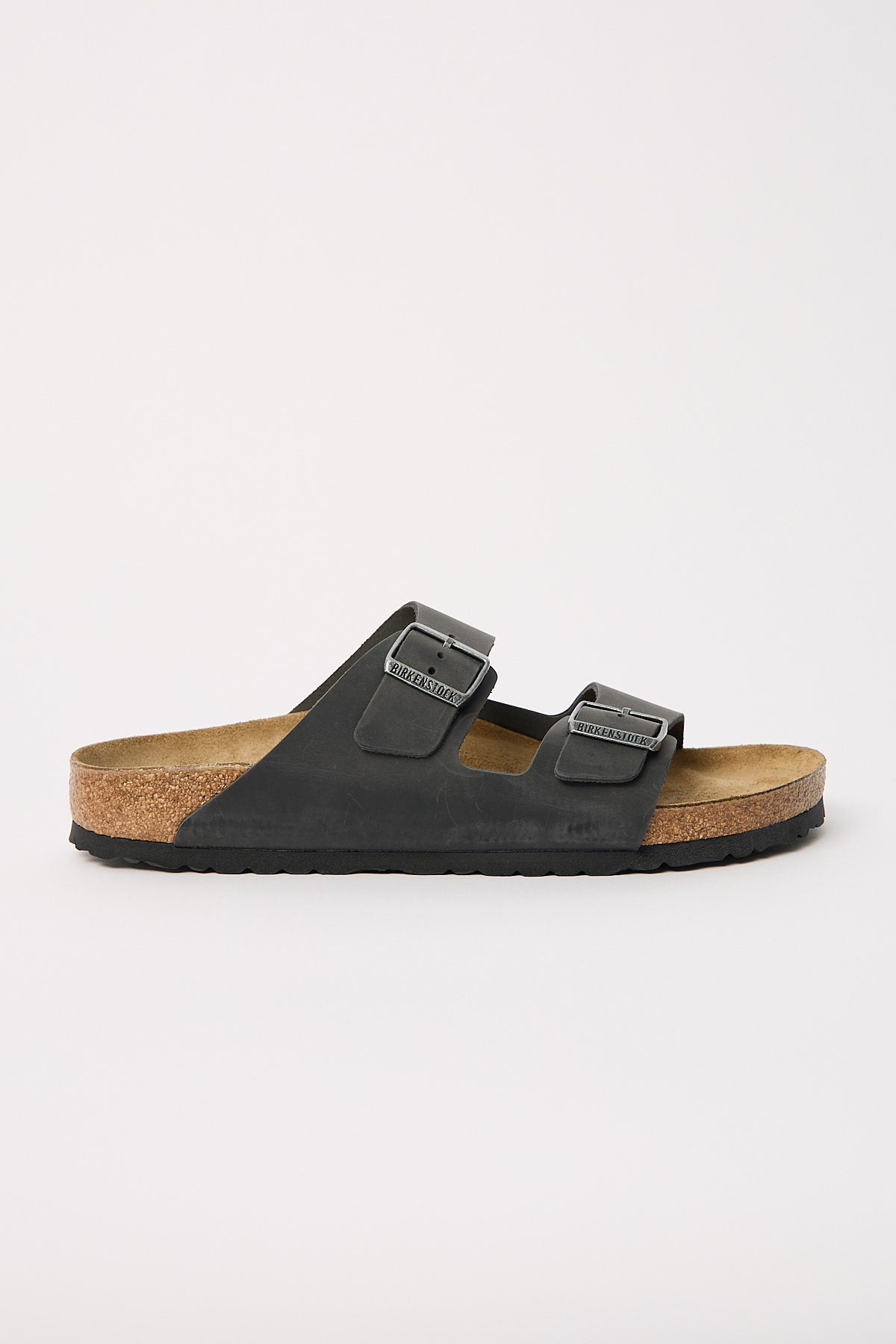 Birkenstock Arizona Oiled Leather Narrow Black
