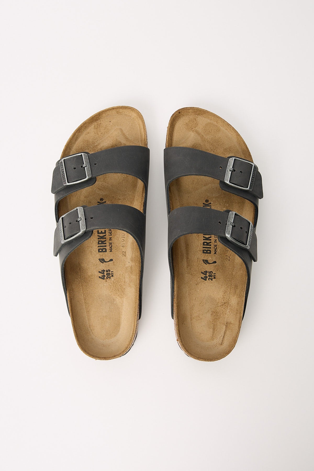 Birkenstock Arizona Oiled Leather Narrow Black